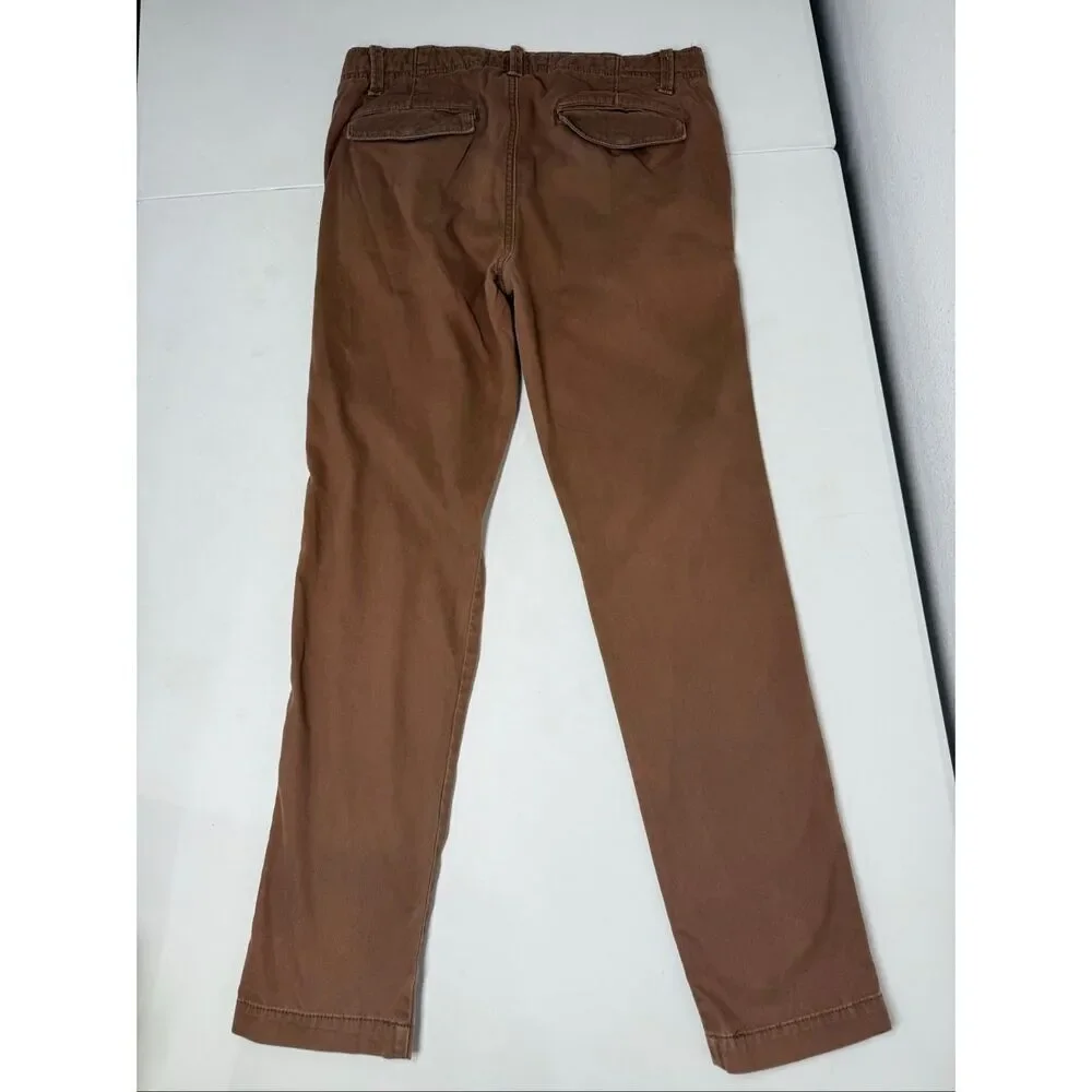 Set Of 2 Hollister Men’s Skinny Chino Sz 29/27 Gray Brown See Description